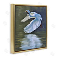 D. Rust | Egret Flying Lake Surface