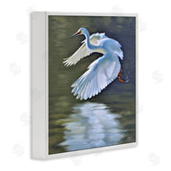 D. Rust | Egret Flying Lake Surface