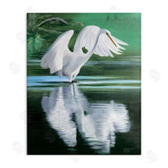 D. Rust | Egret Flapping Wings