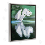 D. Rust | Egret Flapping Wings