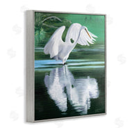 D. Rust | Egret Flapping Wings