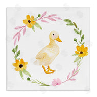 Enya Todd | Duckling with Daisy Wreath
