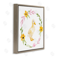 Enya Todd | Duckling with Daisy Wreath
