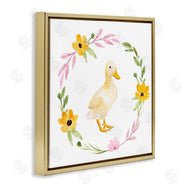 Enya Todd | Duckling with Daisy Wreath