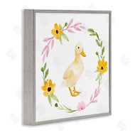 Enya Todd | Duckling with Daisy Wreath
