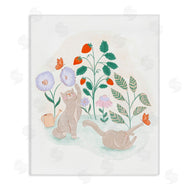 Fineapple Pear | Cats Playing in Garden