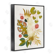 Fineapple Pear | Cockatoo and Tropical Leaves