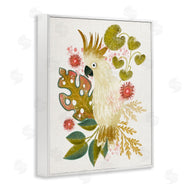 Fineapple Pear | Cockatoo and Tropical Leaves