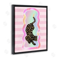 Ziwei Li | Leopard and Pink Stripes