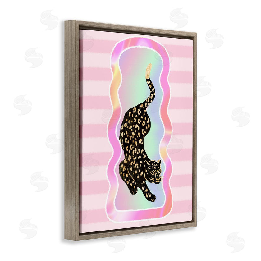 Ziwei Li | Leopard and Pink Stripes