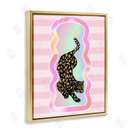 Ziwei Li | Leopard and Pink Stripes
