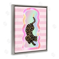 Ziwei Li | Leopard and Pink Stripes