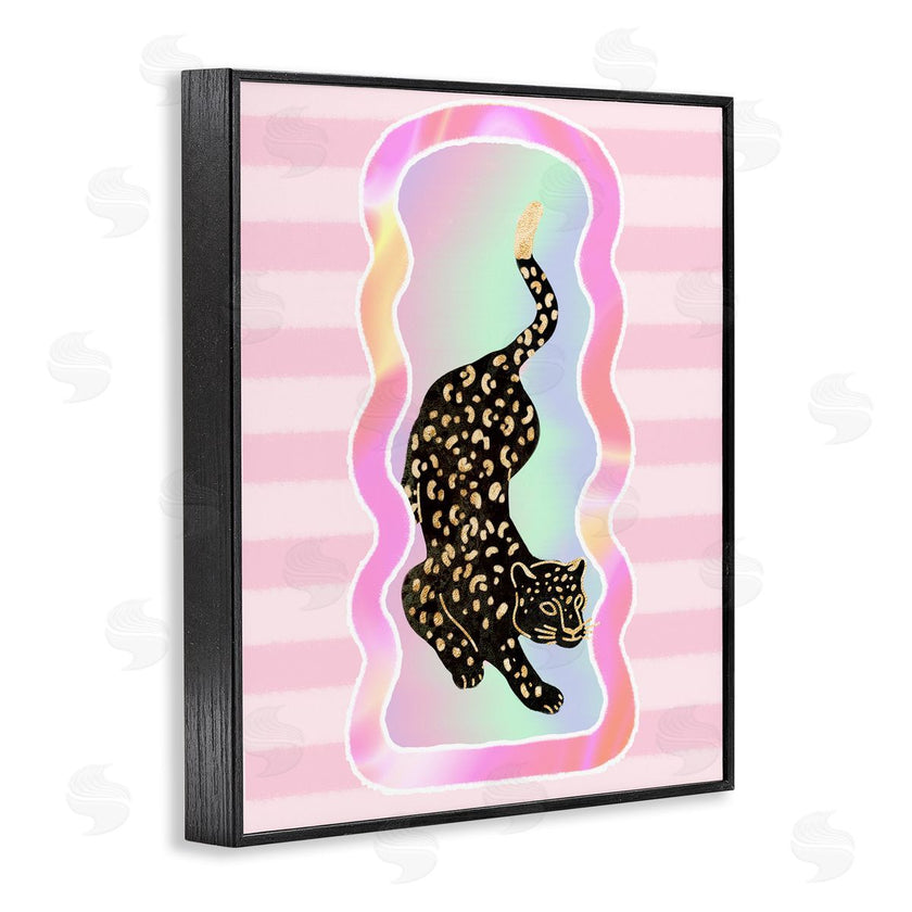 Ziwei Li | Leopard and Pink Stripes