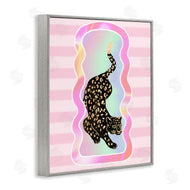 Ziwei Li | Leopard and Pink Stripes