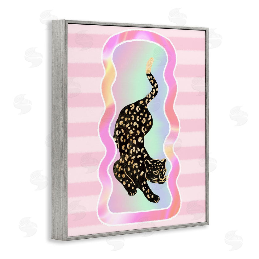 Ziwei Li | Leopard and Pink Stripes