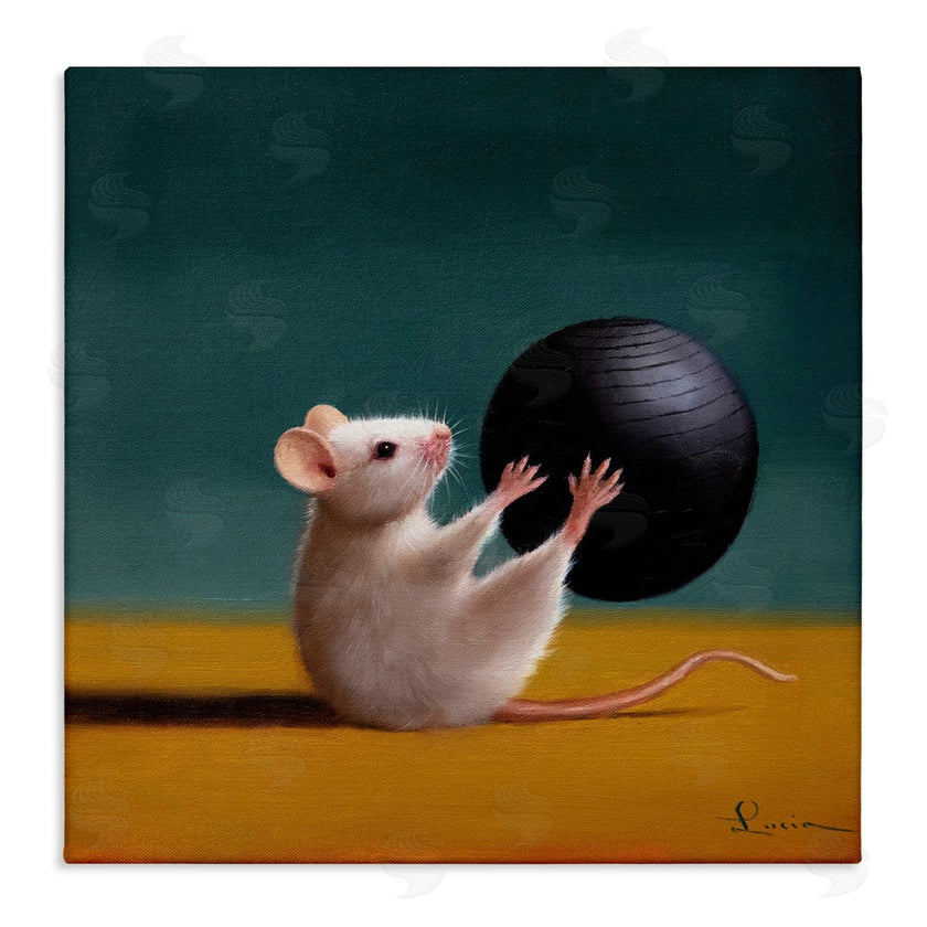 Lucia Heffernan | Mouse with Exercise Ball