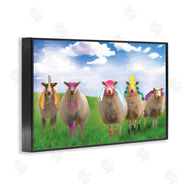 Porter Hastings | Superhero Sheep in Field