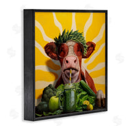 Lucia Heffernan | Cow with Healthy Smoothie