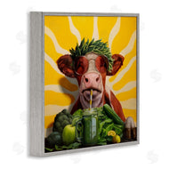 Lucia Heffernan | Cow with Healthy Smoothie