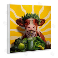 Lucia Heffernan | Cow with Healthy Smoothie