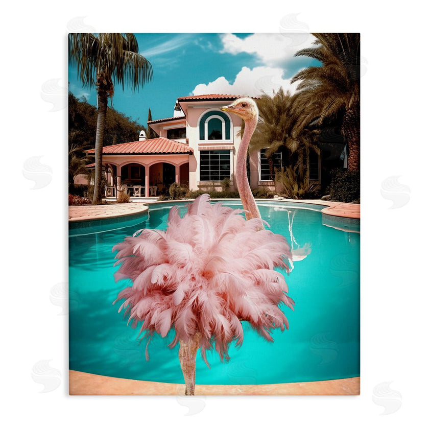 Ziwei Li | Pink Feathered Ostrich
