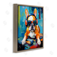 Ivan Guaderrama | French Bulldog with Headphones