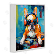 Ivan Guaderrama | French Bulldog with Headphones