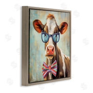 Ivan Guaderrama | Hipster Cow with Bowtie