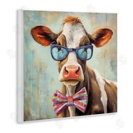 Ivan Guaderrama | Hipster Cow with Bowtie