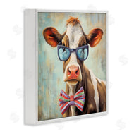 Ivan Guaderrama | Hipster Cow with Bowtie