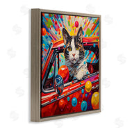 Ivan Guaderrama | Driving Cat with Bold Pattern