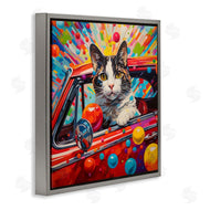 Ivan Guaderrama | Driving Cat with Bold Pattern