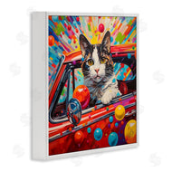 Ivan Guaderrama | Driving Cat with Bold Pattern