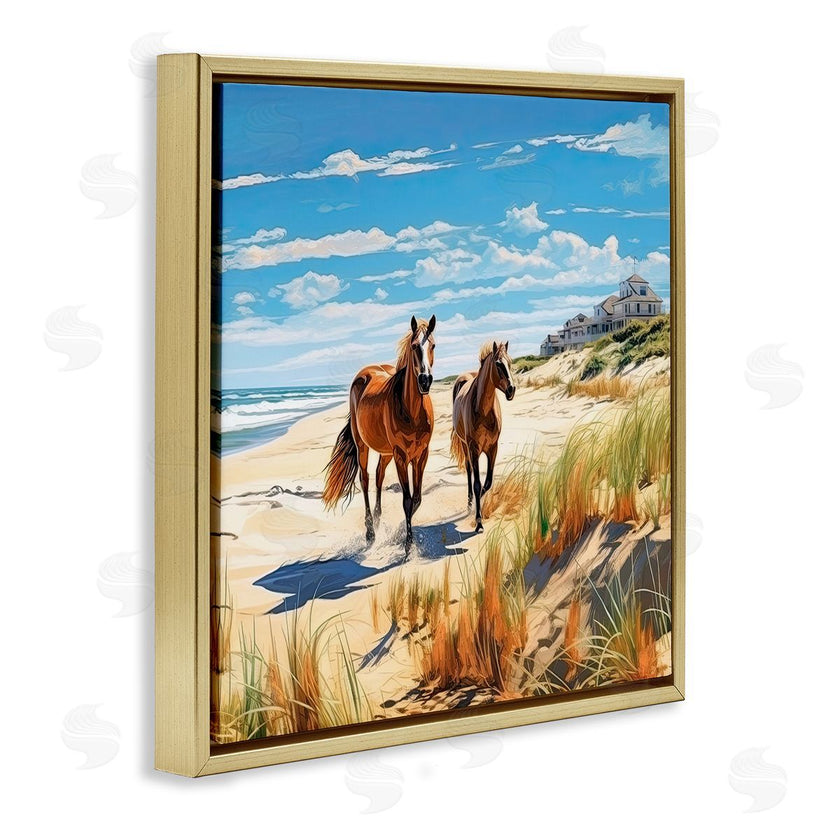 Jim Baldwin | Galloping Beach Horses