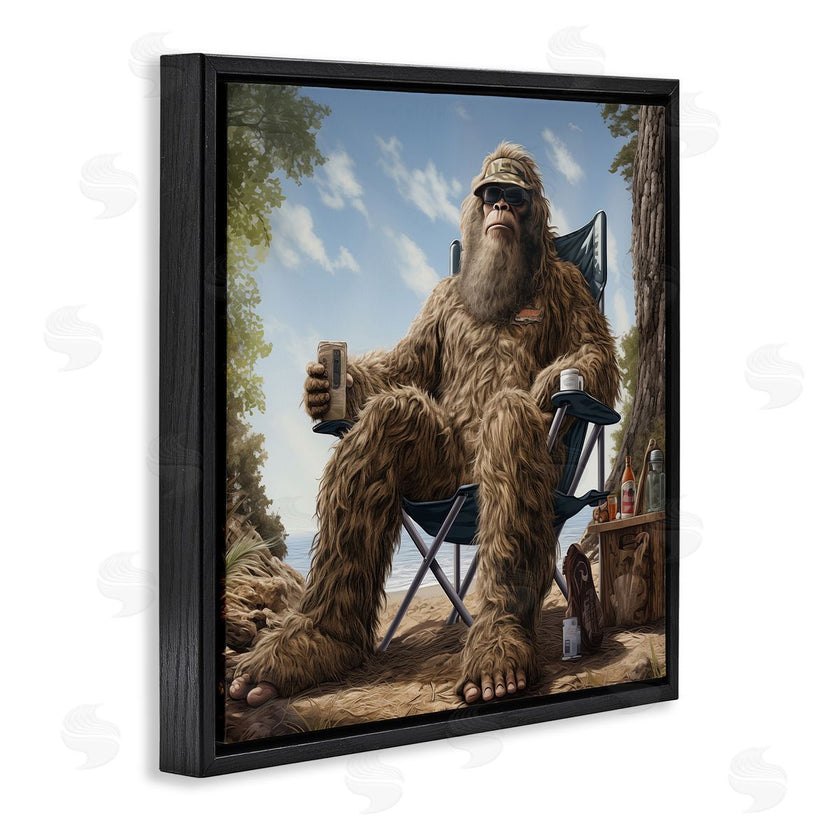 Jim Baldwin | Mythical Monster on Beach