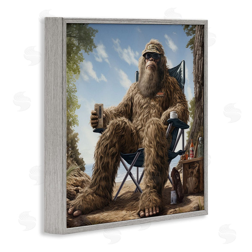 Jim Baldwin | Mythical Monster on Beach