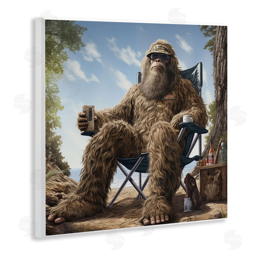 Jim Baldwin | Mythical Monster on Beach
