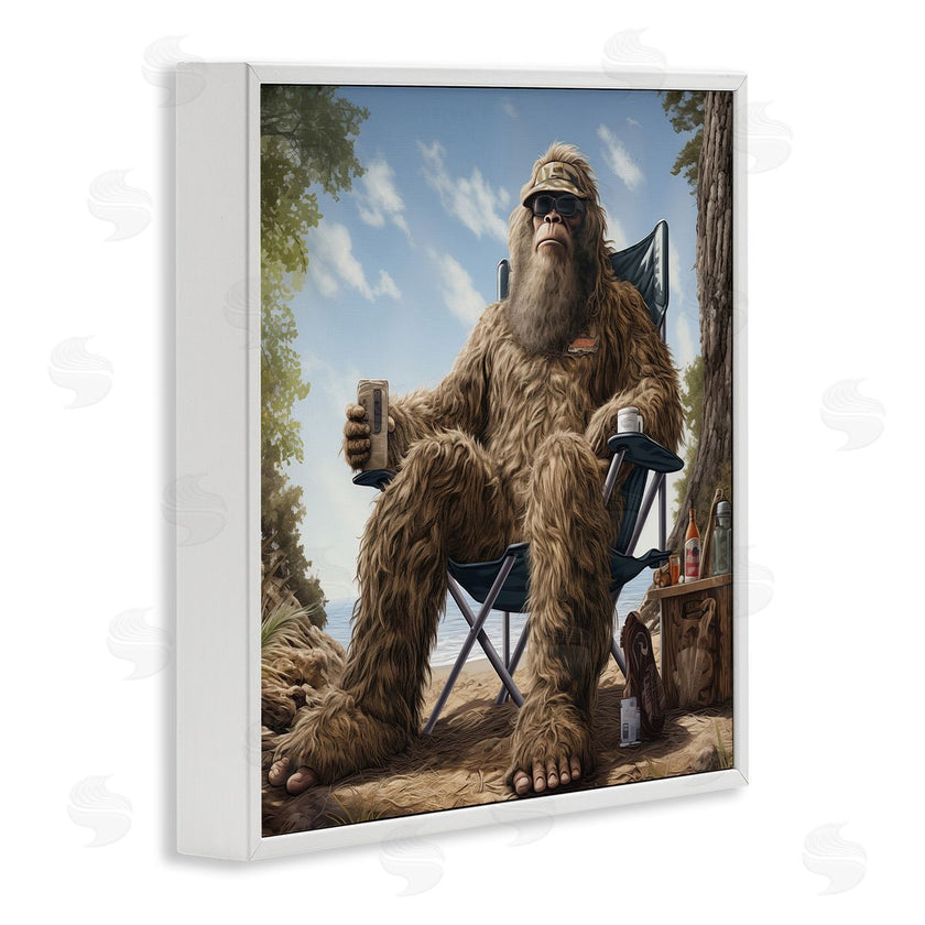 Jim Baldwin | Mythical Monster on Beach