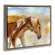 John Keeling | Wild Horses Watercolor