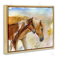 John Keeling | Wild Horses Watercolor