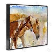 John Keeling | Wild Horses Watercolor
