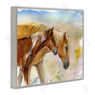 John Keeling | Wild Horses Watercolor