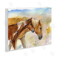 John Keeling | Wild Horses Watercolor