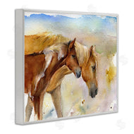 John Keeling | Wild Horses Watercolor