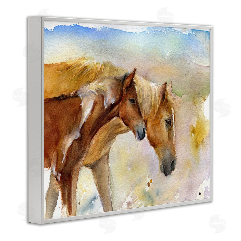 John Keeling | Wild Horses Watercolor