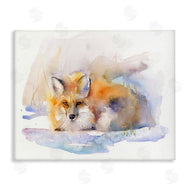 John Keeling | Fox Sleeping in Snow