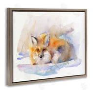 John Keeling | Fox Sleeping in Snow