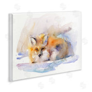 John Keeling | Fox Sleeping in Snow