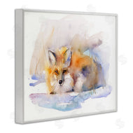 John Keeling | Fox Sleeping in Snow