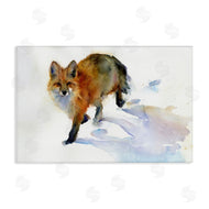 John Keeling | Stepping Fox in Snow